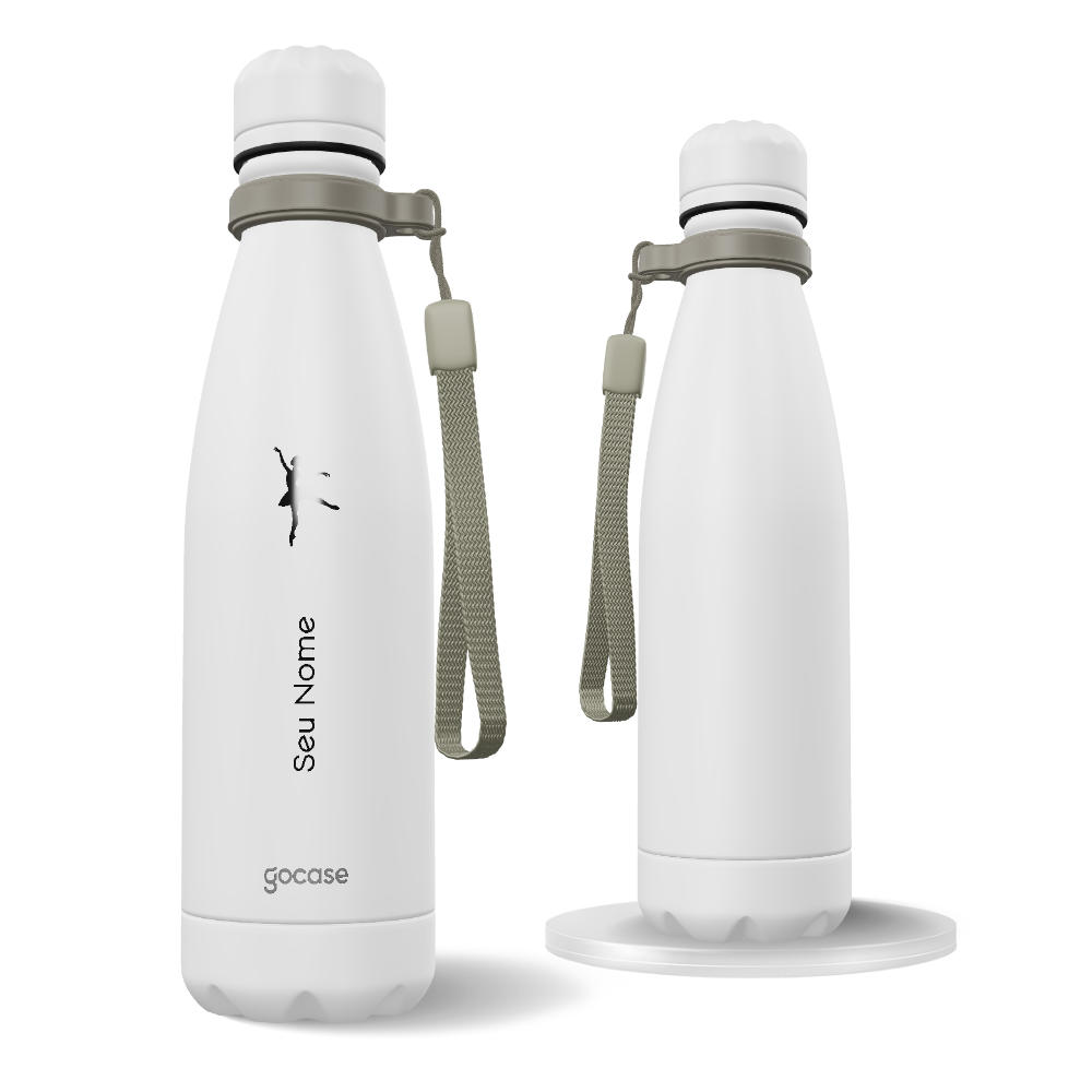 Garrafa Térmica Urban + Ebook - Ballet Minimalista