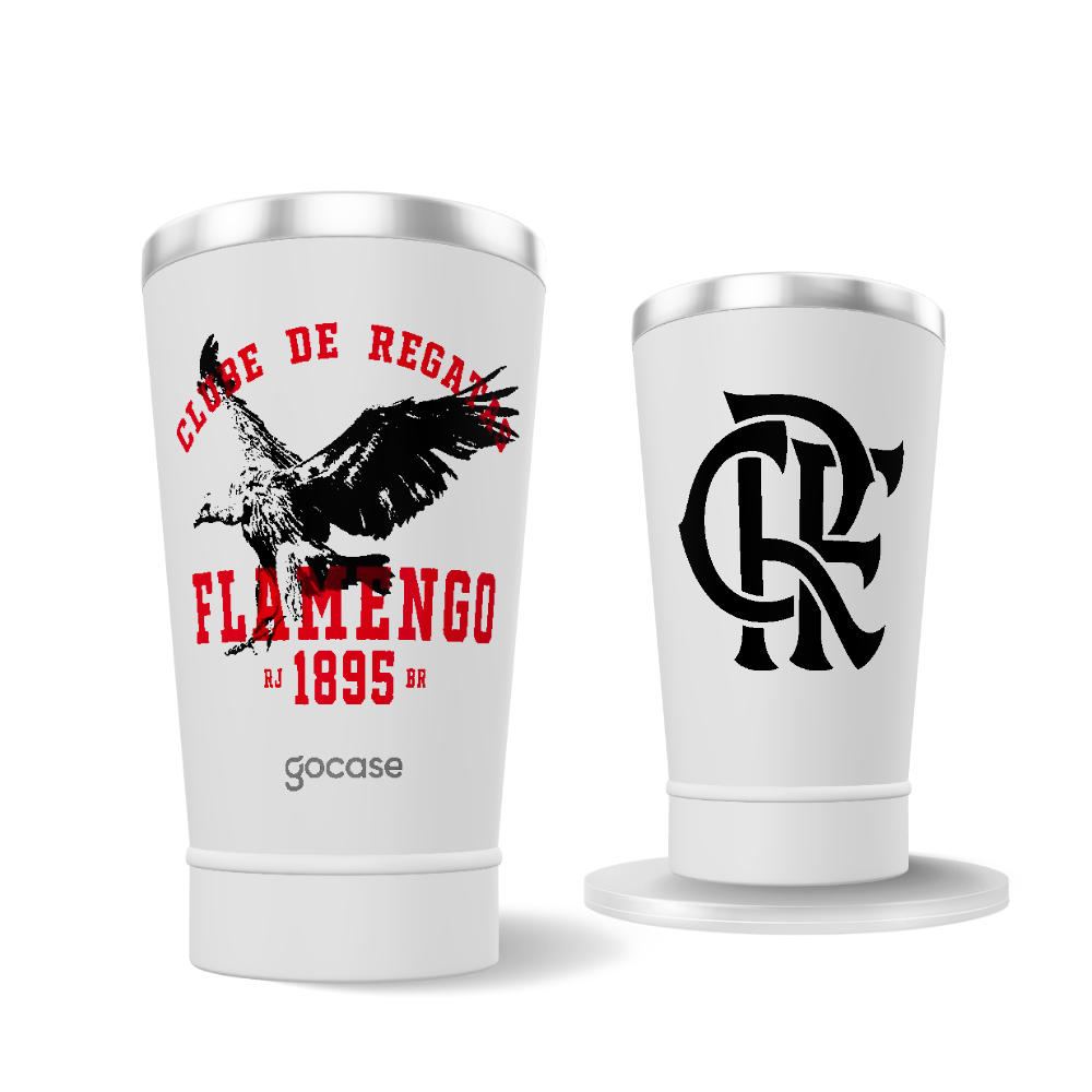 Copo Térmico + Ebook - Flamengo - Urubu College