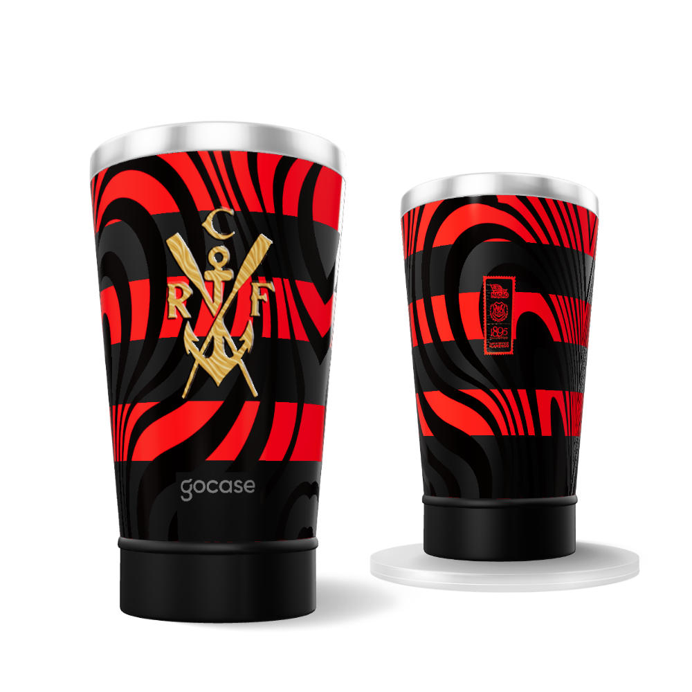 Copo Térmico Cerveja + Ebook - Flamengo - Pherusa
