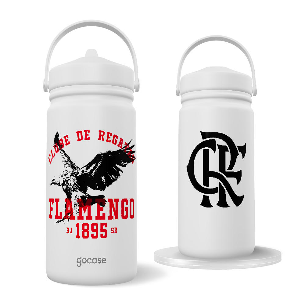 Garrafa Térmica Mini - Flamengo - Urubu College