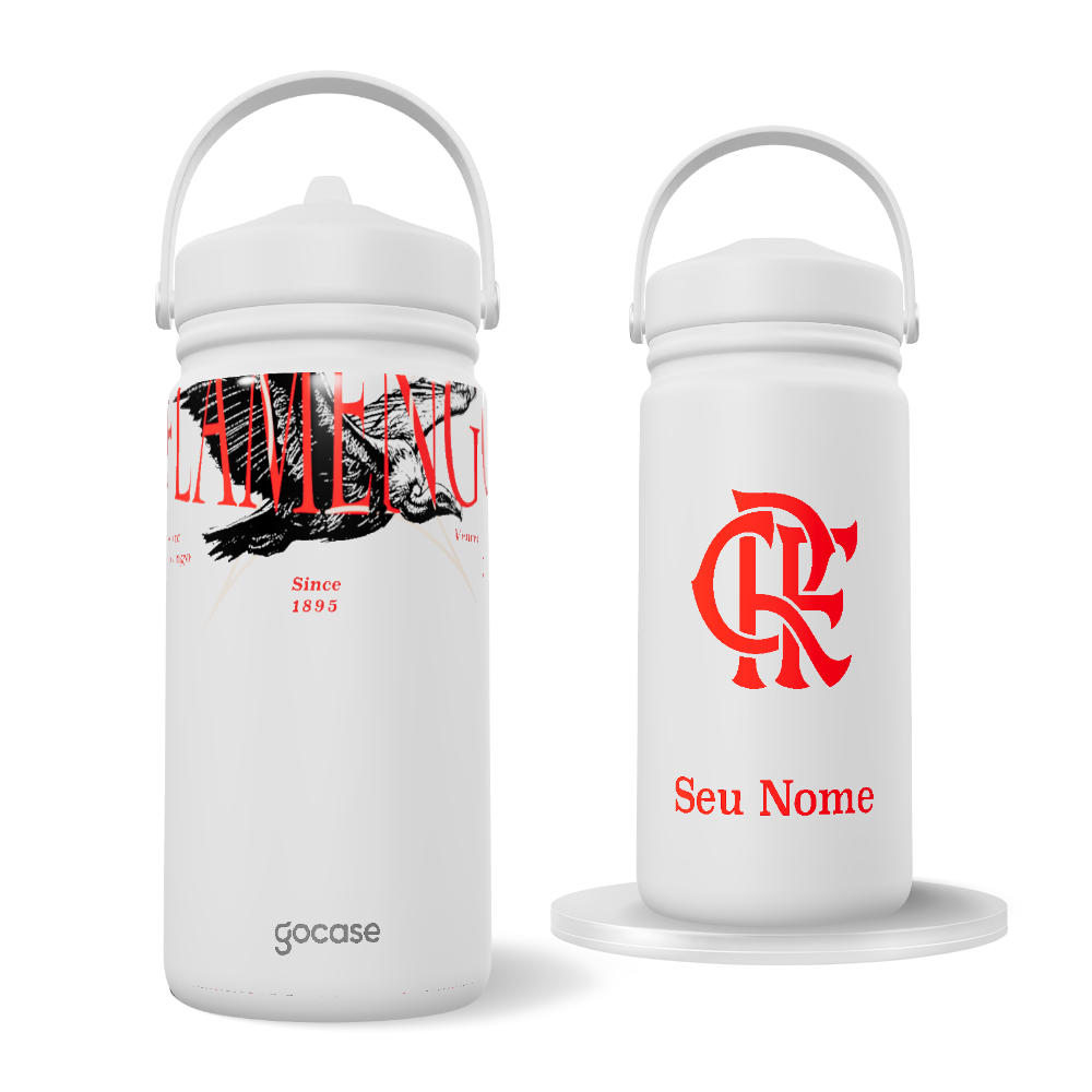 Garrafa Térmica Mini - Flamengo - Urubu Limiar