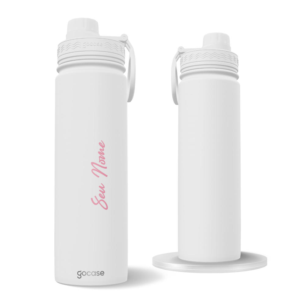 Garrafa Térmica Fresh + Ebook - Amertha Fonte Name