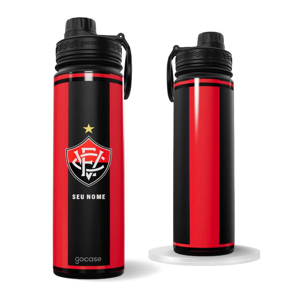 Garrafa Térmica Fresh + Ebook - Vitória - Uniforme - 2024 Personalizado