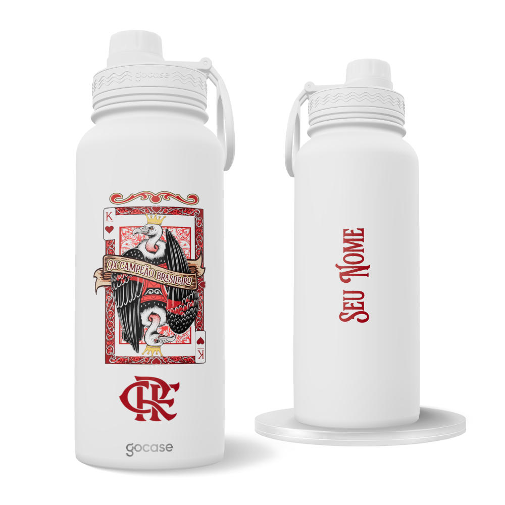 Garrafa Térmica Fresh - Flamengo - 9x Campeão