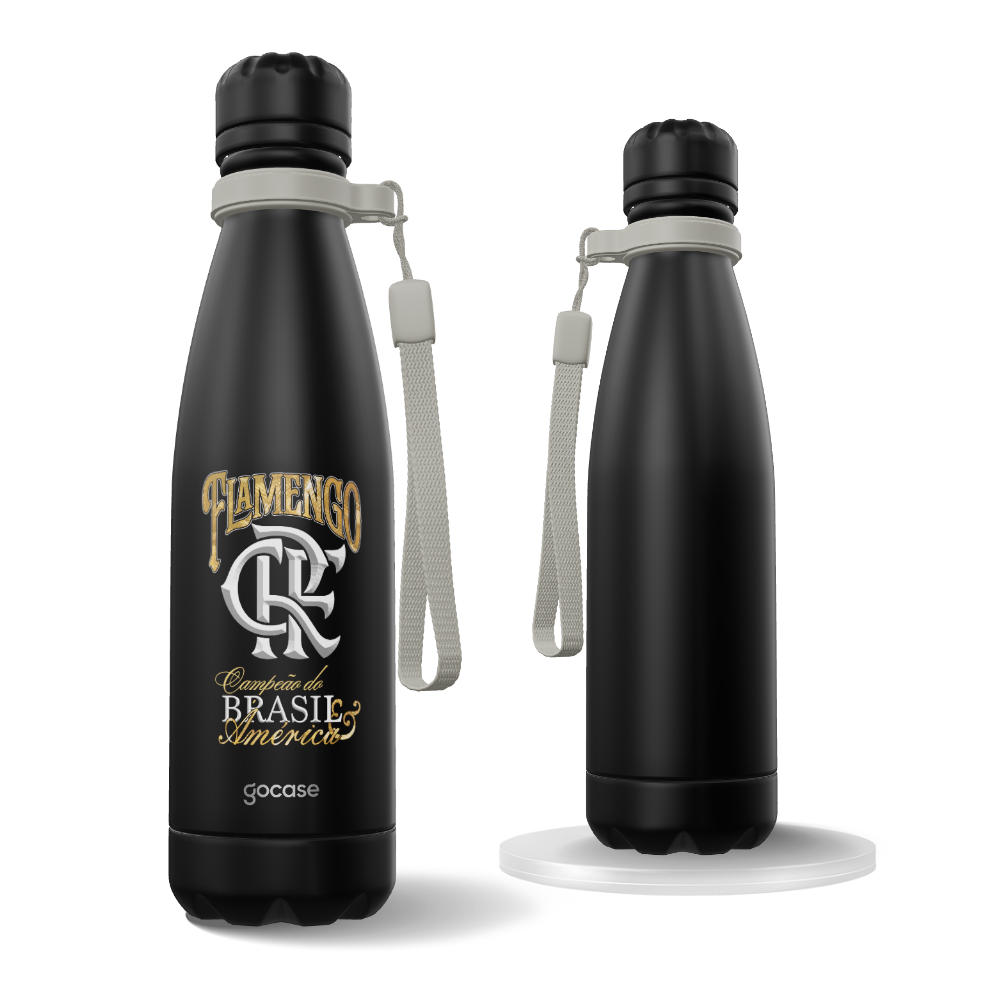 Garrafa Térmica Urban - Flamengo - Campeao Brasil e América