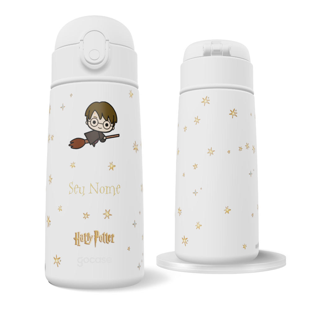 Garrafa Térmica Fun + Ebook - Harry Potter - Personagem Cute