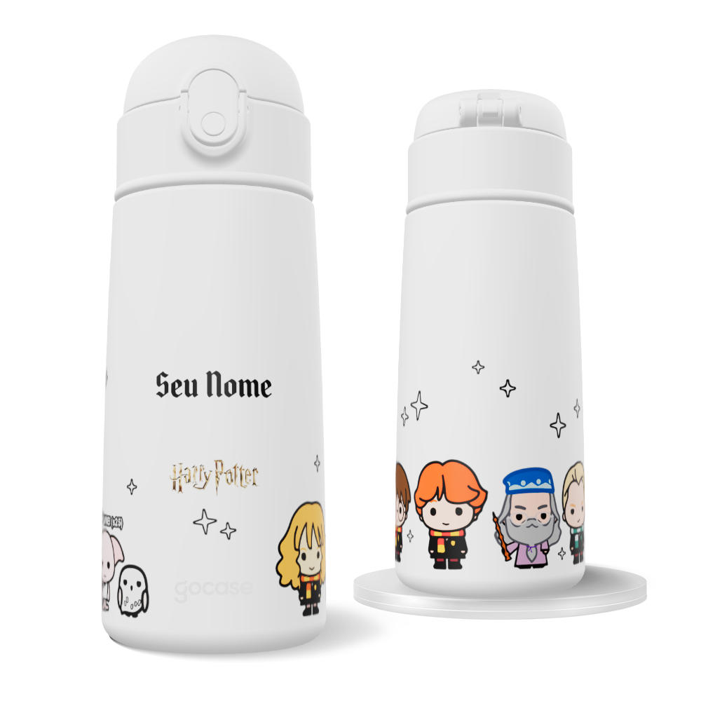 Garrafa Térmica Fun + Ebook - Harry Potter - Cute Group