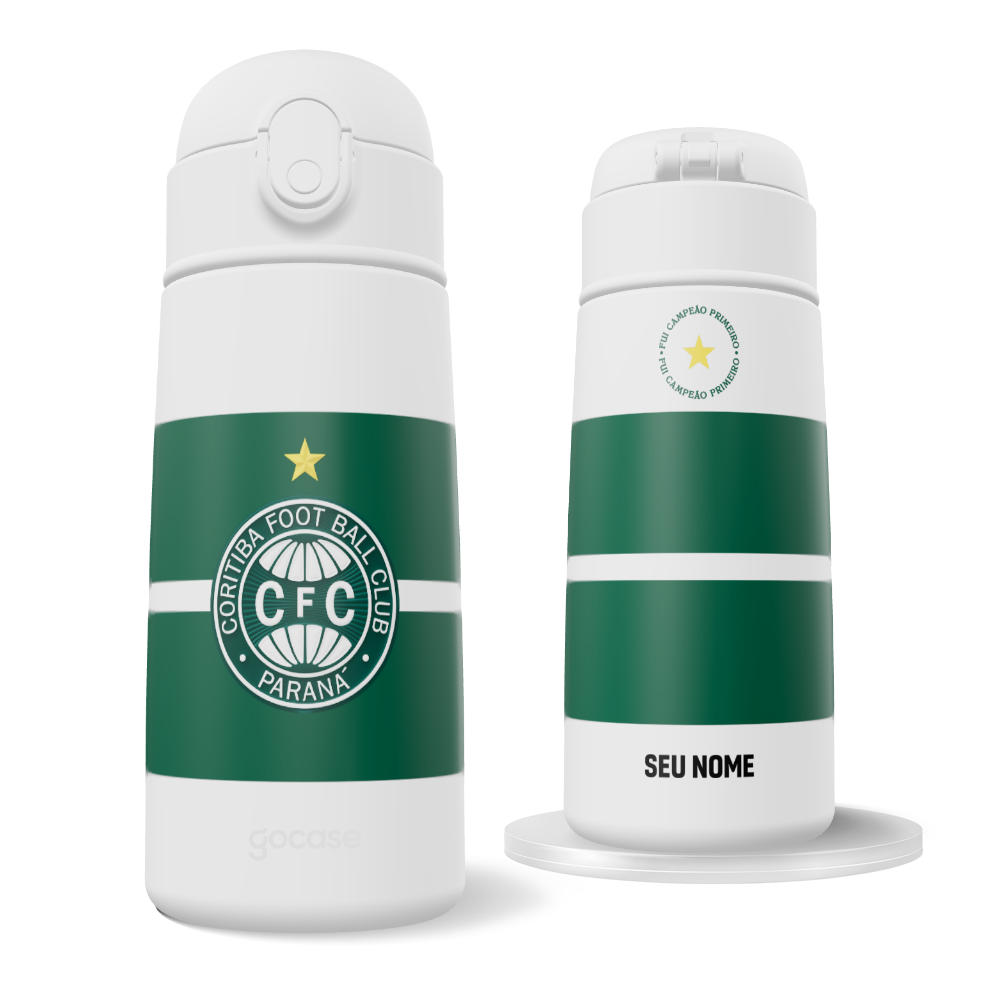 Garrafa Térmica Fun + Ebook -  Coritiba - Uniforme 1 2025