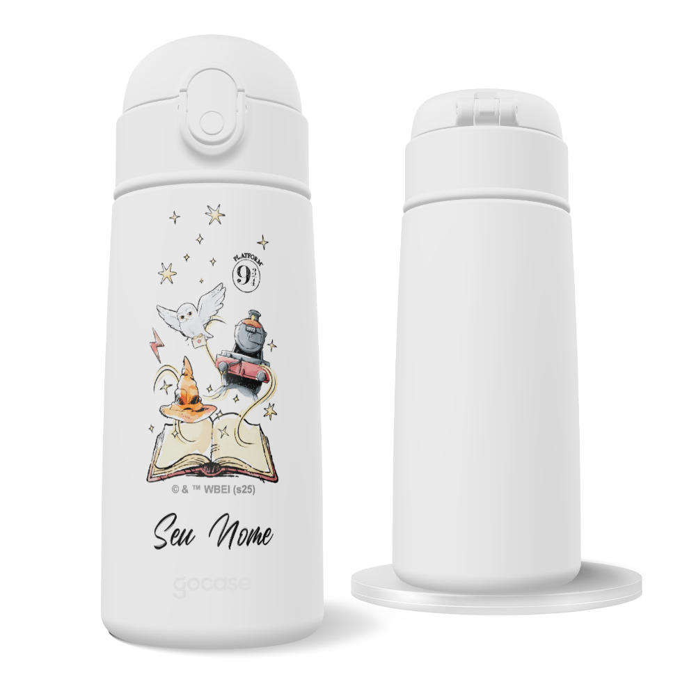 Garrafa Térmica Fun + Ebook - Itens Mágicos