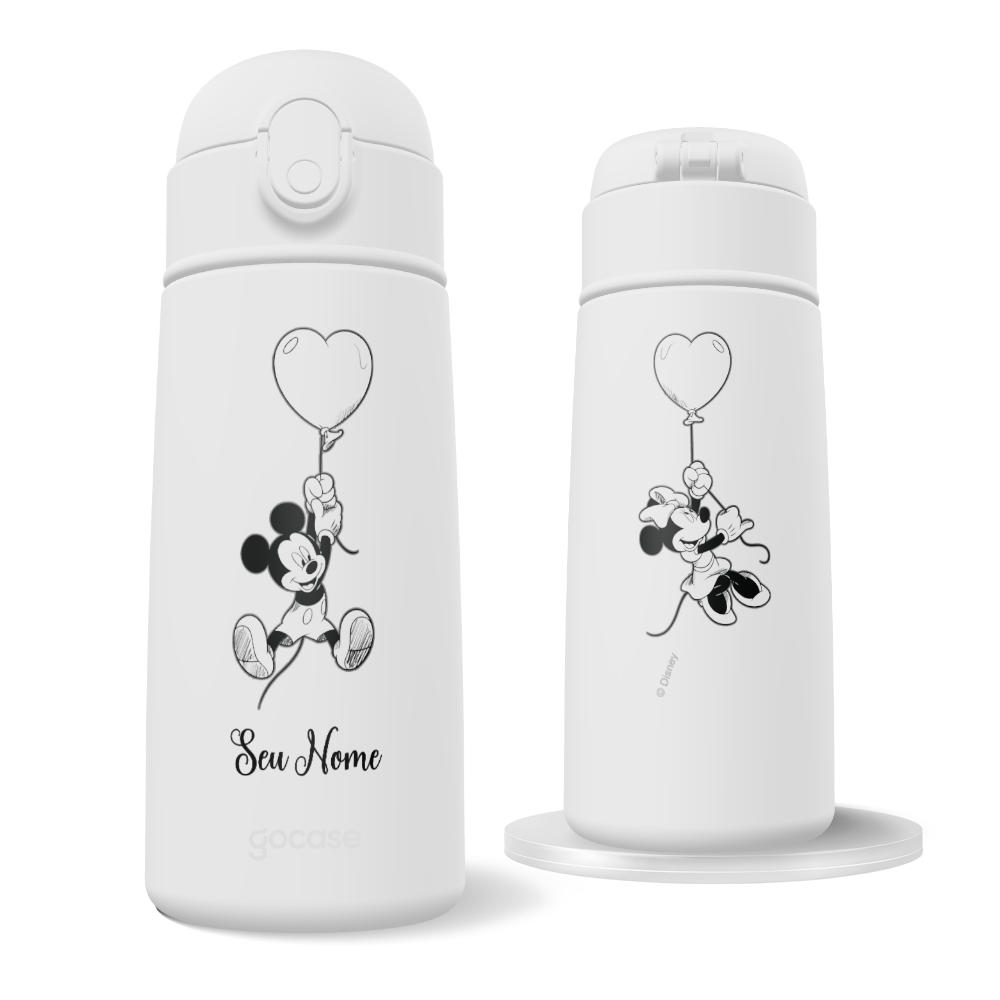 Garrafa Térmica Fun + Ebook - Mickey & Minnie - Balloon
