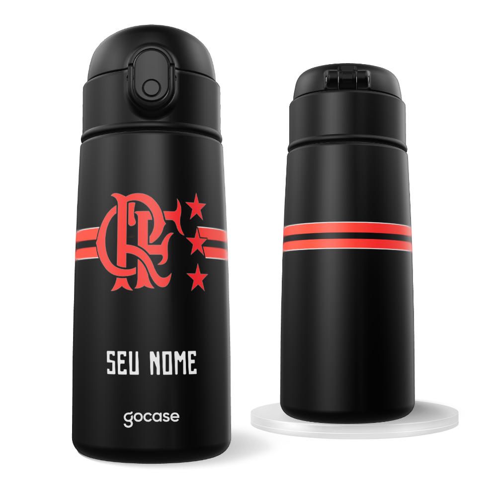 Garrafa Térmica Fun + Ebook - Flamengo - Lifestyle 2025