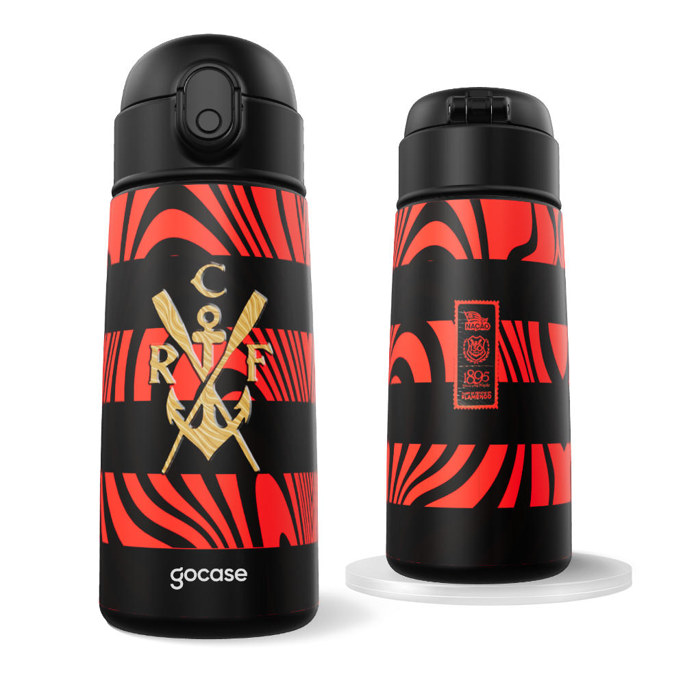 Garrafa Térmica Fun + Ebook - Flamengo - Pherusa