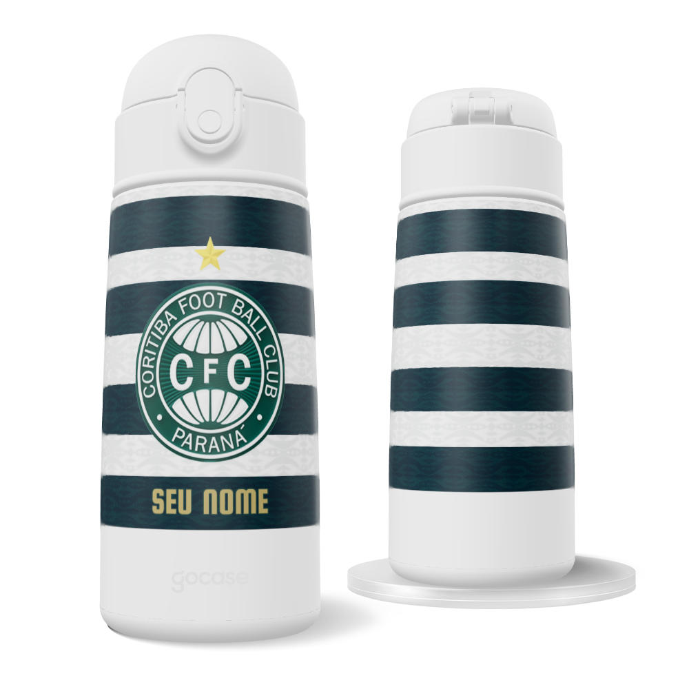 Garrafa Térmica Fun + Ebook -  Coritiba - Uniforme 3 2025 