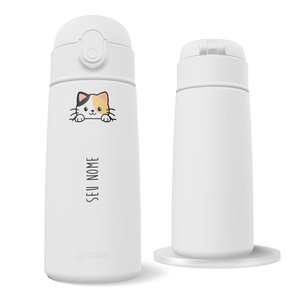 Garrafa Térmica Fun + Ebook - Pets Minimalistas