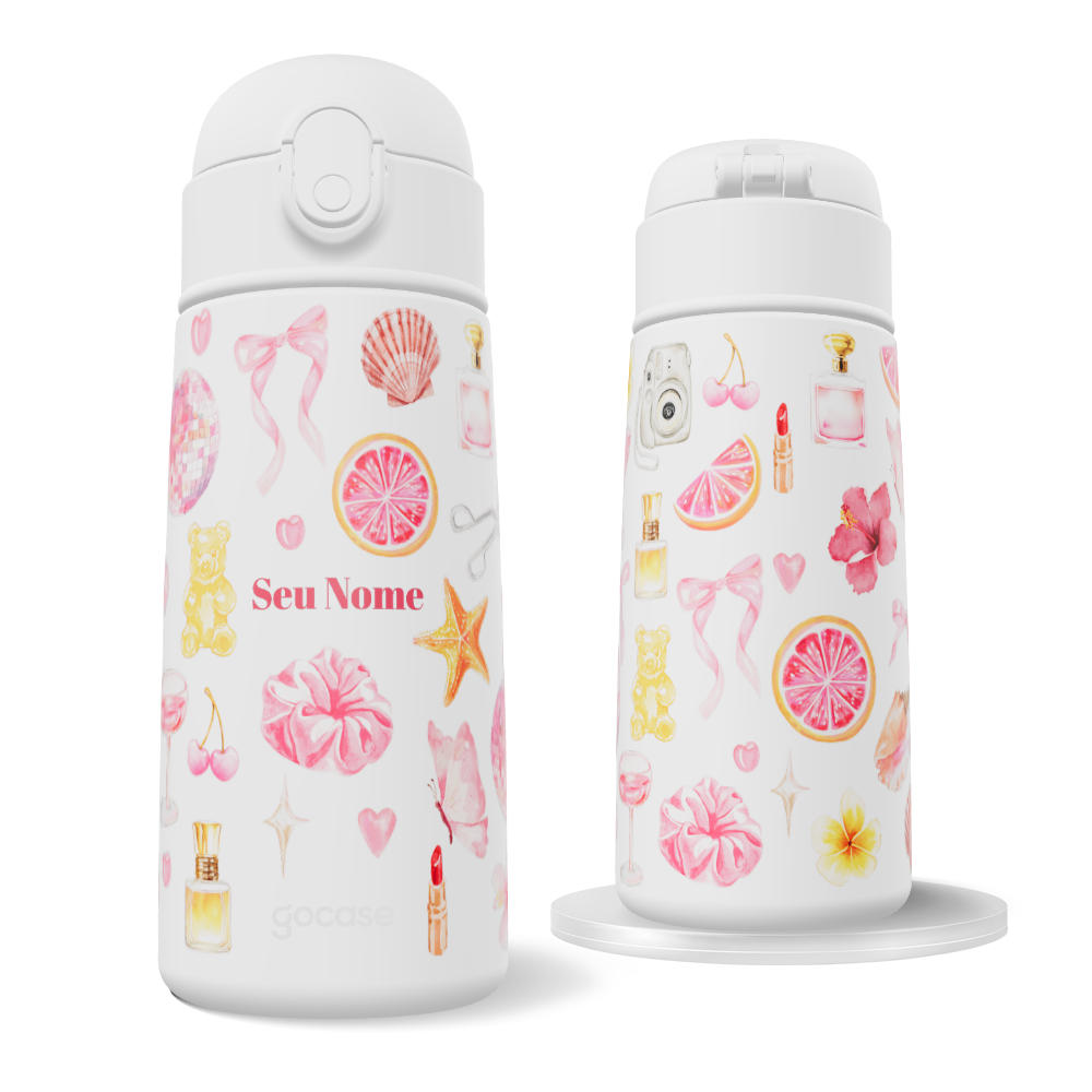 Garrafa Térmica Fun + Ebook - Girly Girl