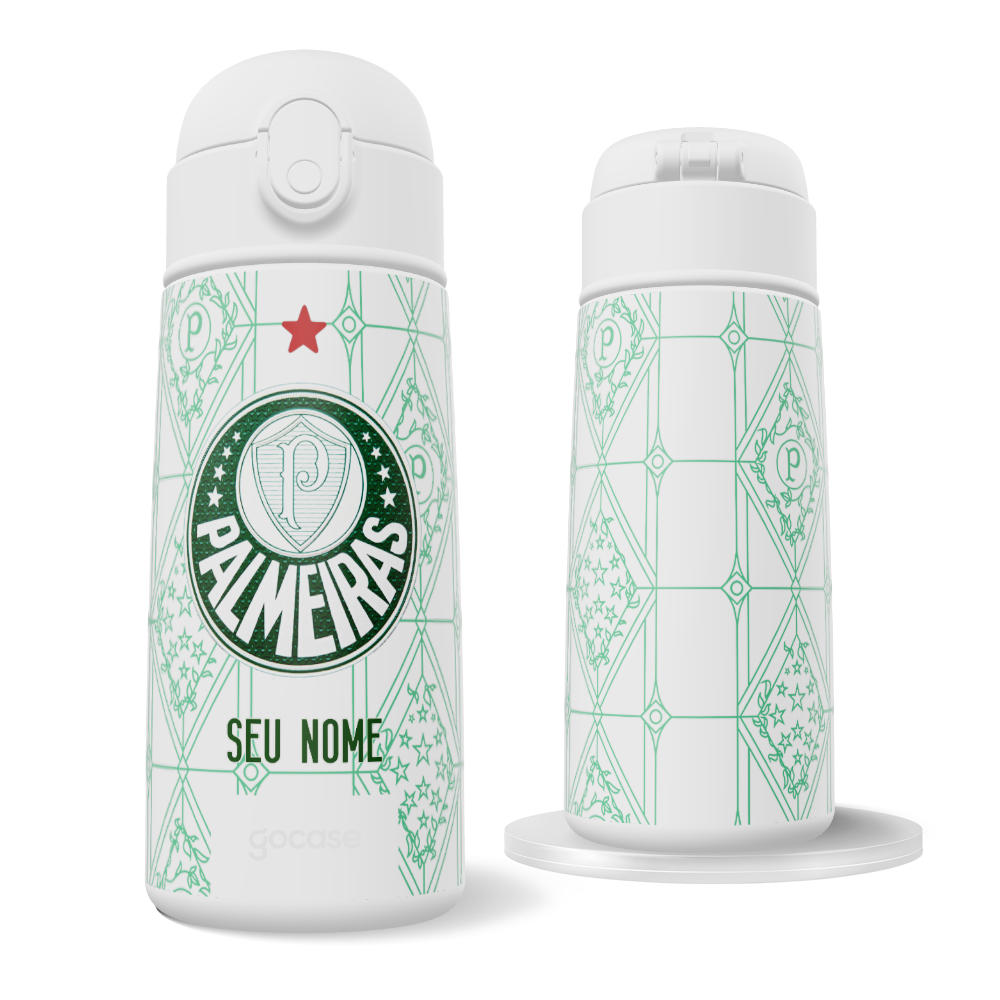Garrafa Térmica Fun + Ebook -  Palmeiras - Uniforme 1 2025
