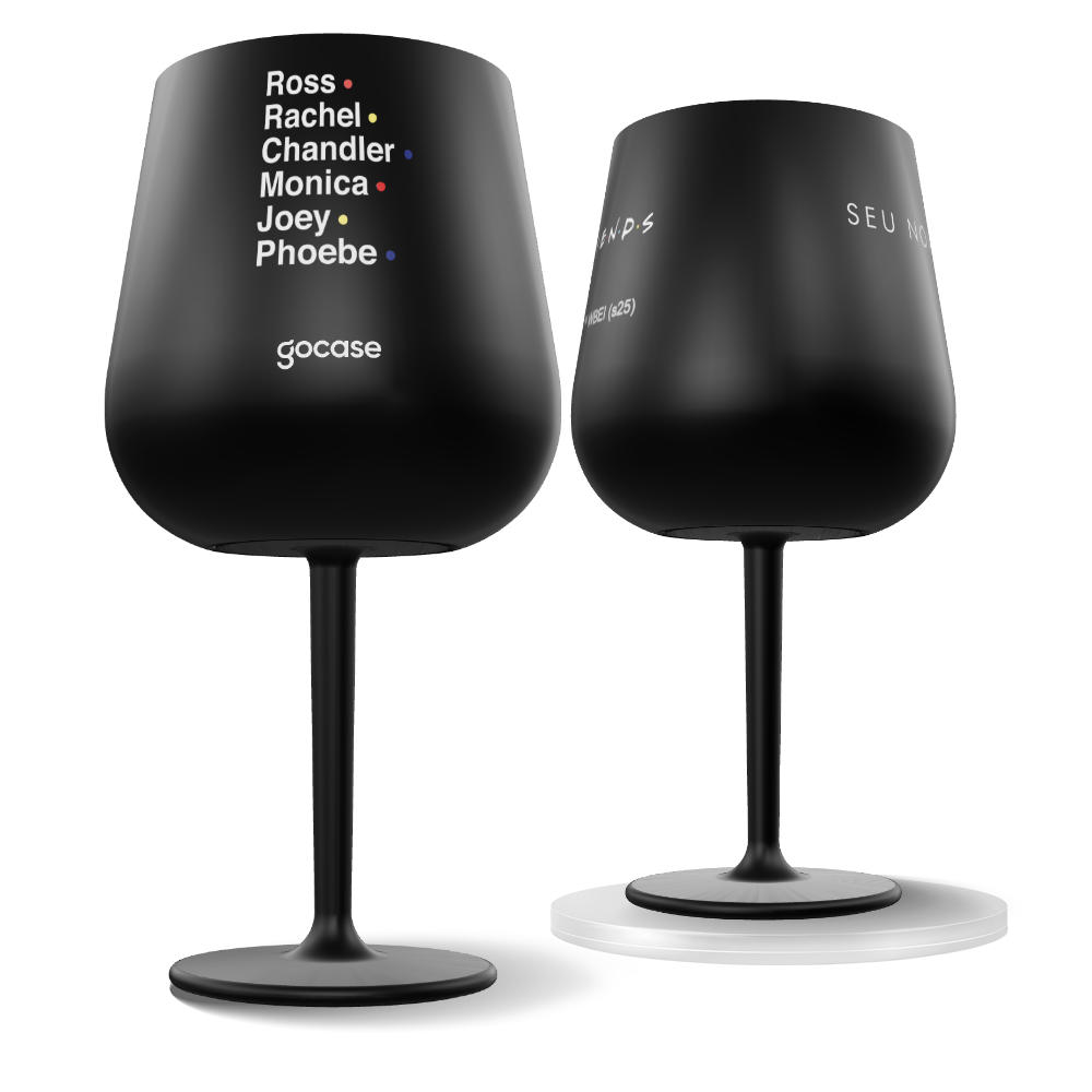 Taça Térmica Drink + Ebook -  Friends - Names