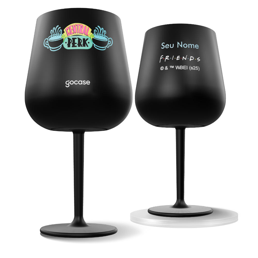 Taça Térmica Drink + Ebook -  Friends - Central Perk Coffee