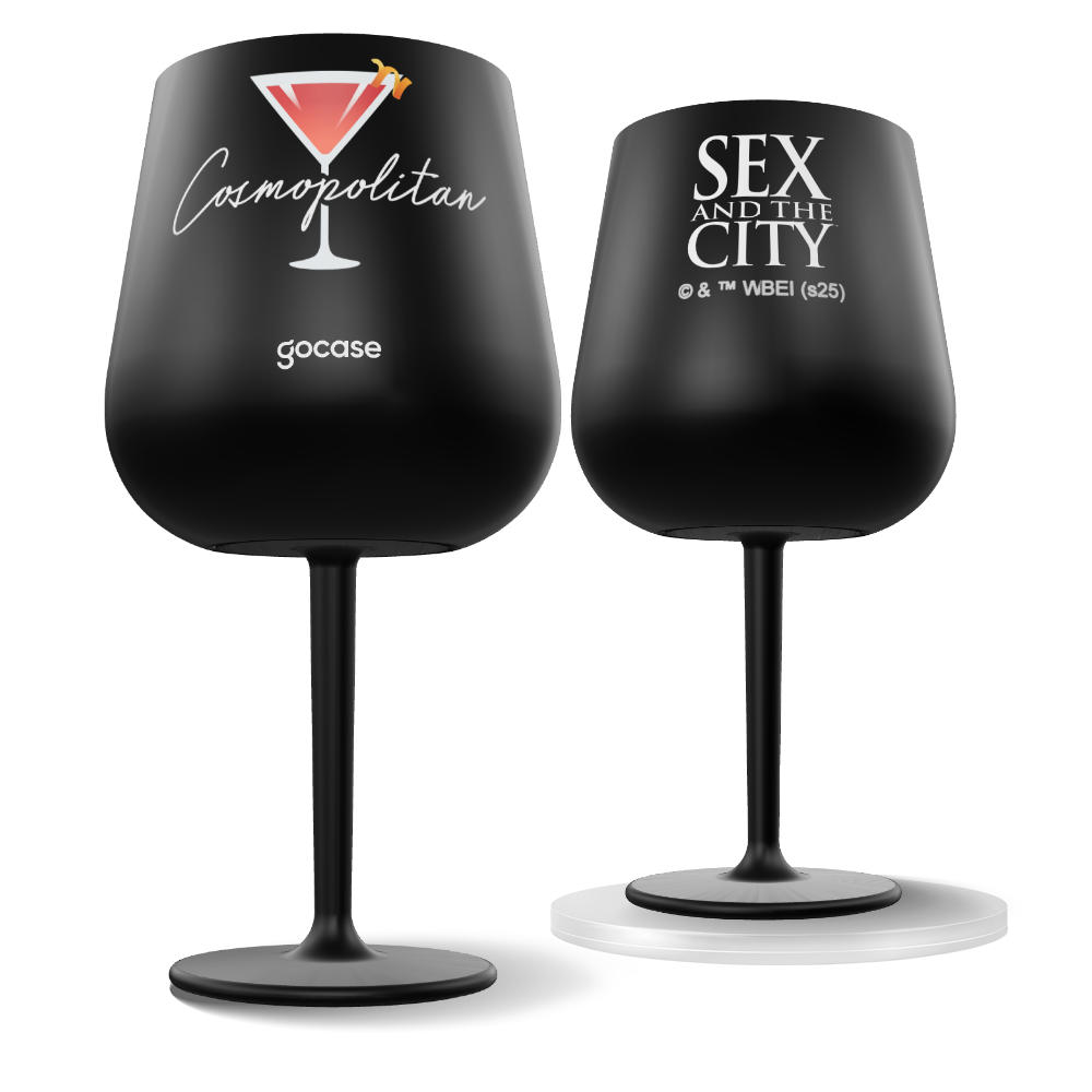 Taça Térmica Drink + Ebook -  Sex and the City - Cosmopolita