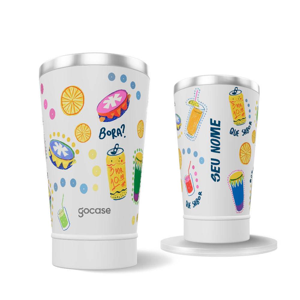 Copo Térmico - Que Sabor - Pattern