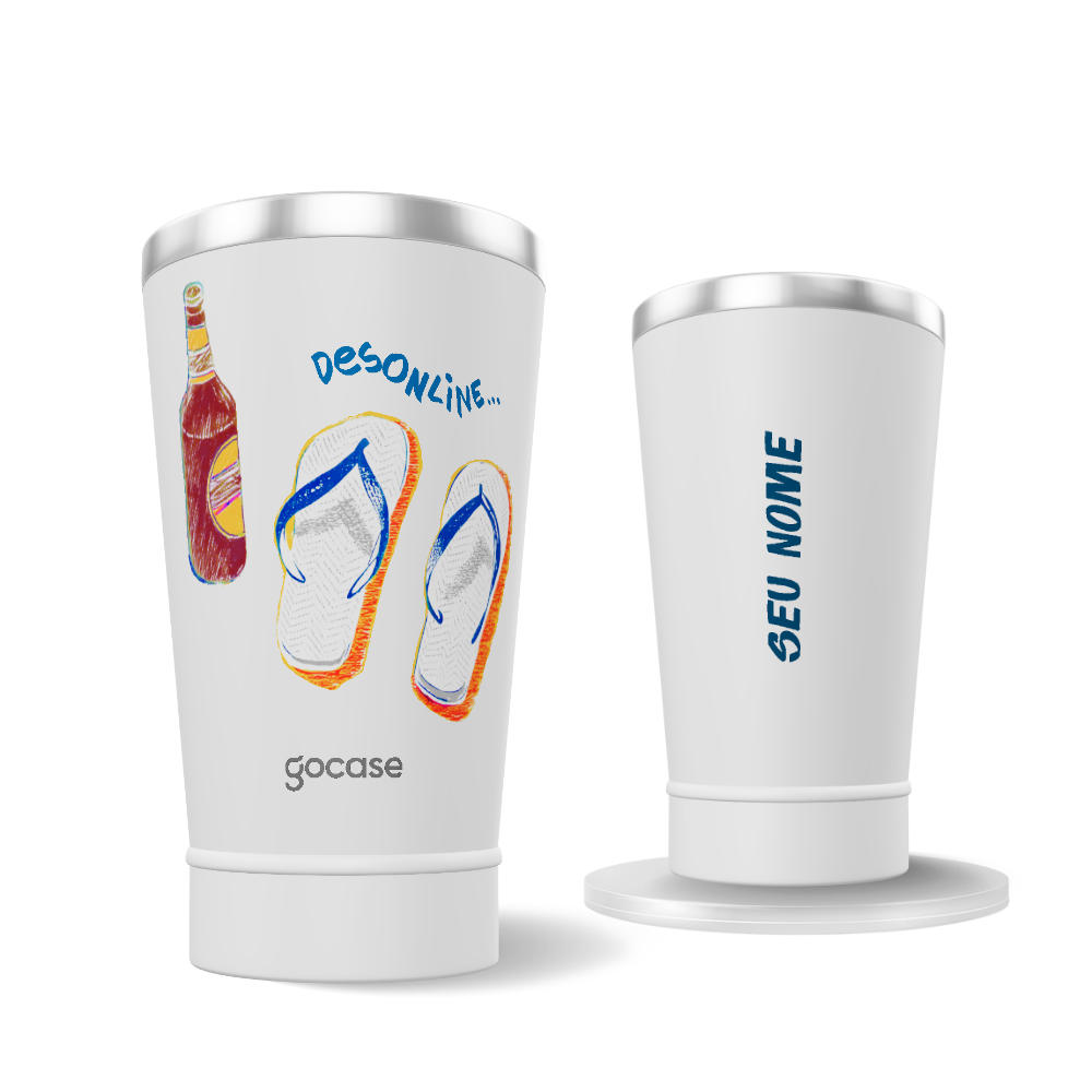Copo Térmico - Desonline na Praia