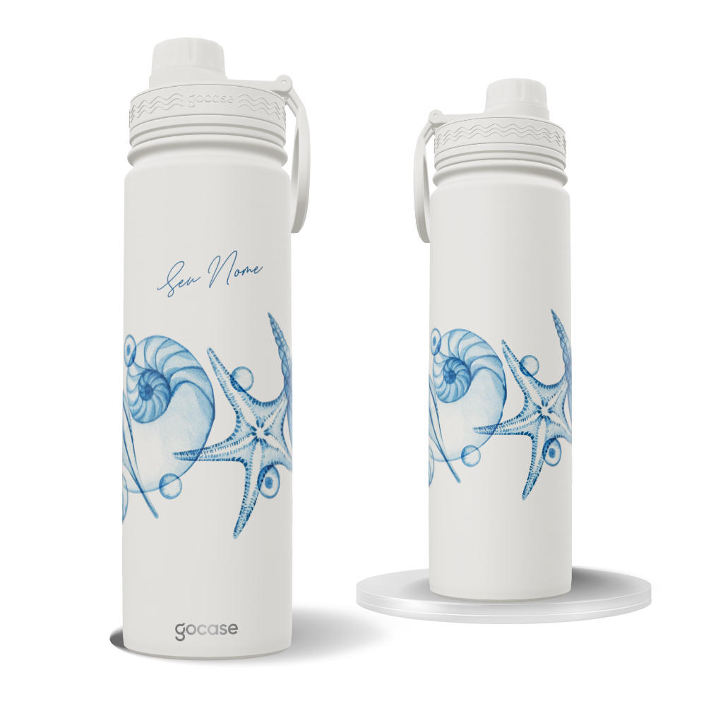 Garrafa Térmica Fresh + Ebook - Maré Suave