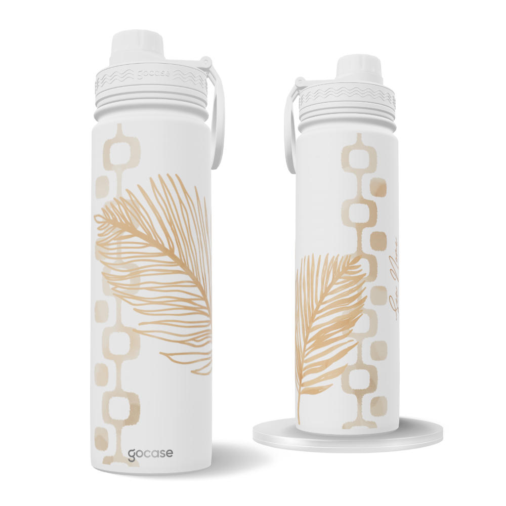 Garrafa Térmica Fresh + Ebook - Ipanema de Aquarela