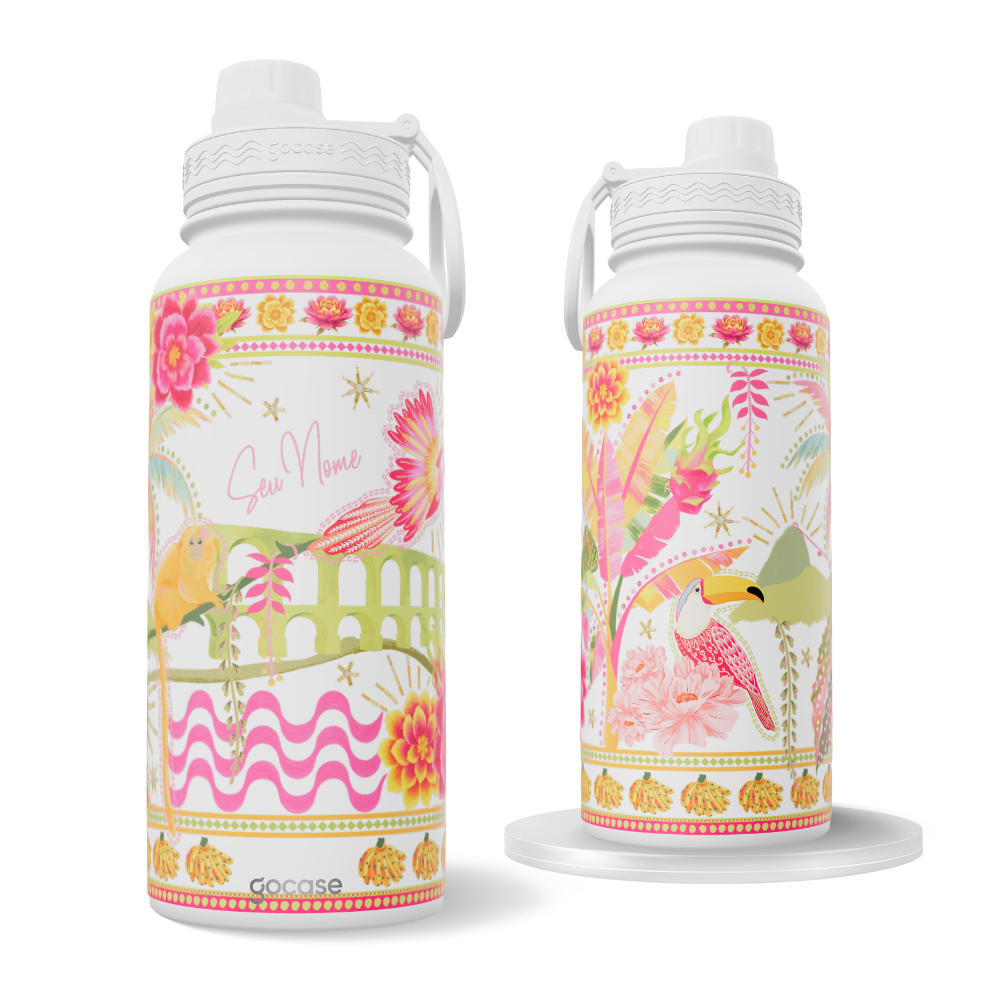 Garrafa Térmica Fresh -  Cores do Rio