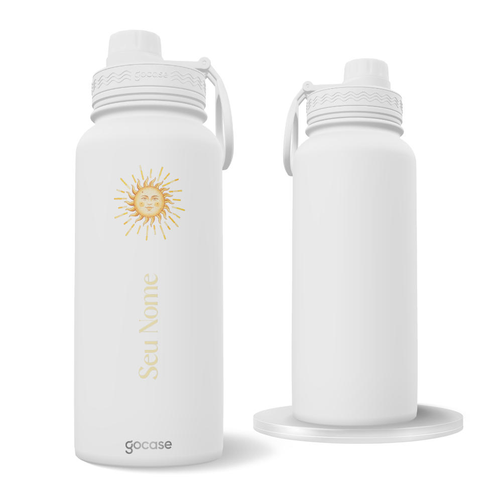Garrafa Térmica Fresh -  Sol de Verão