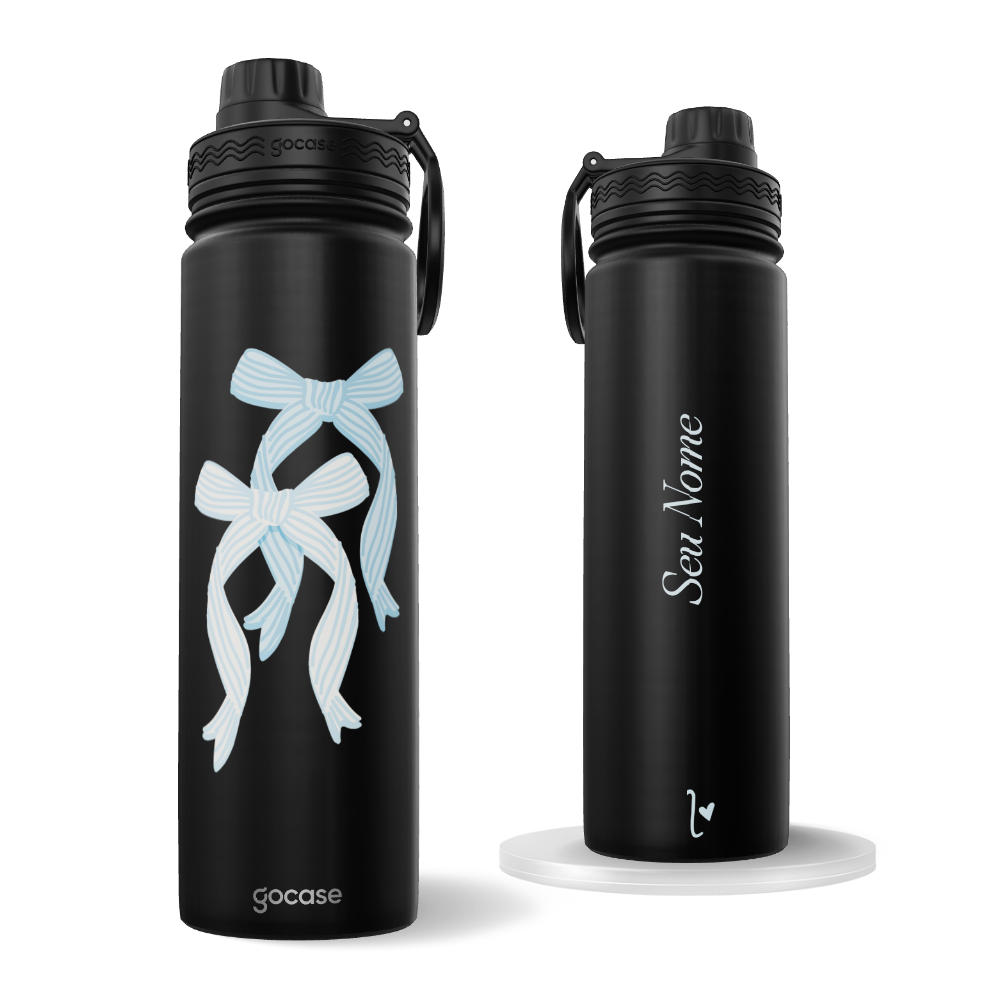 Garrafa Térmica Fresh + Ebook - Nina Miano - Laço Duo