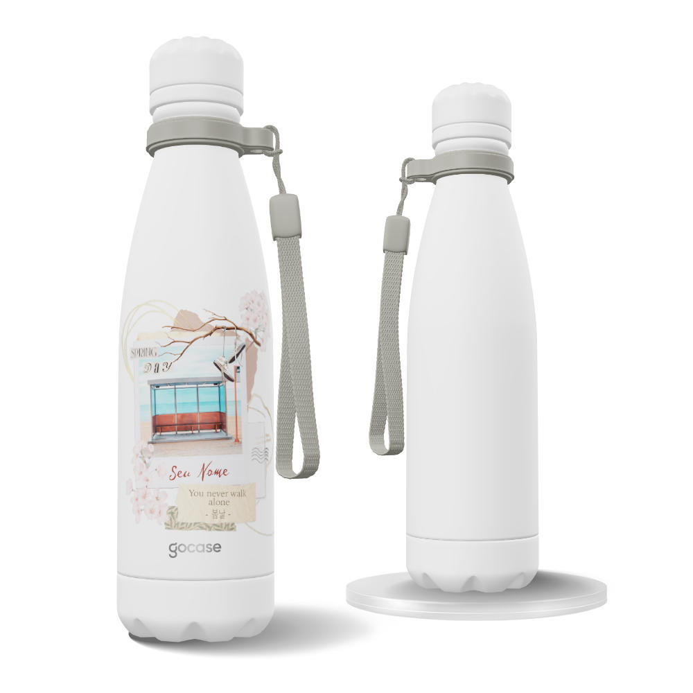 Garrafa Térmica Urban + Ebook - Spring Day Polaroid