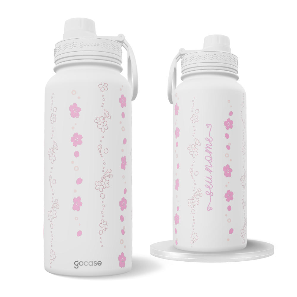 Garrafa Térmica Fresh - Entre as Flores