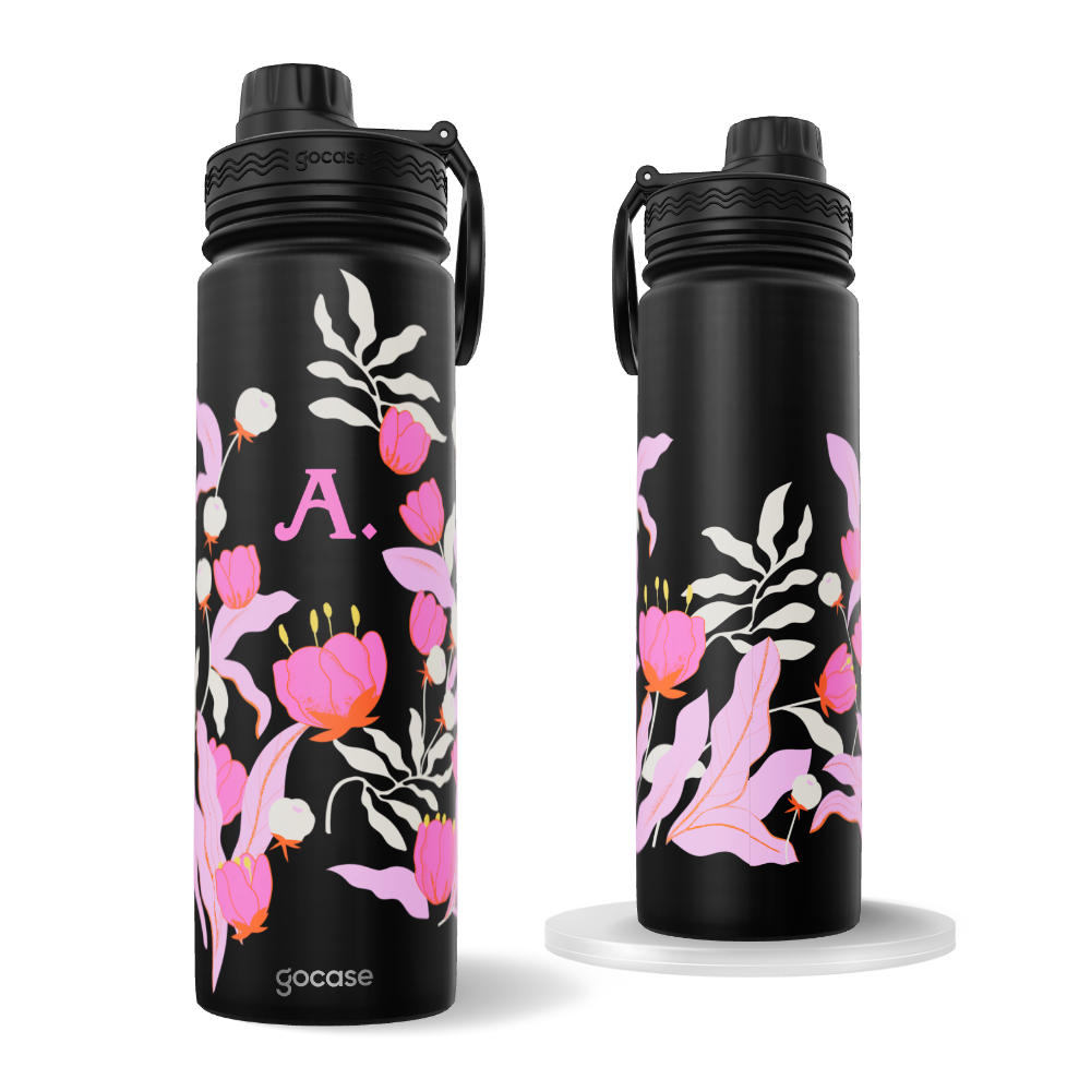 Garrafa Térmica Fresh + Ebook - Botânica Chic