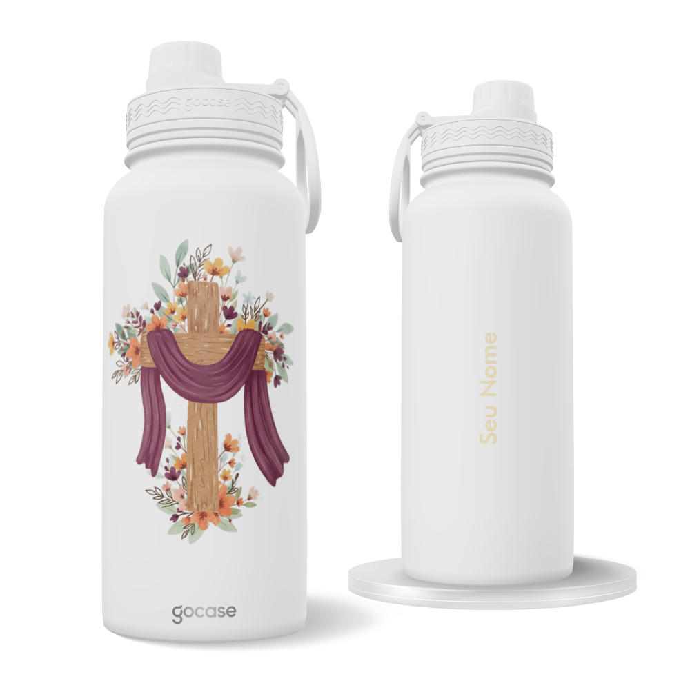 Garrafa Térmica Fresh - Jardim da Fé