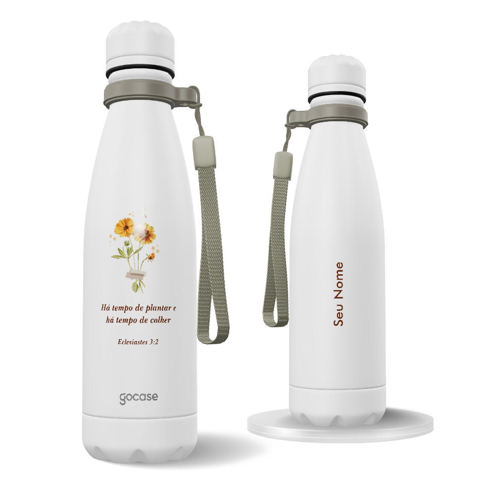 Garrafa Térmica Urban + Ebook - Tempo de Plantar