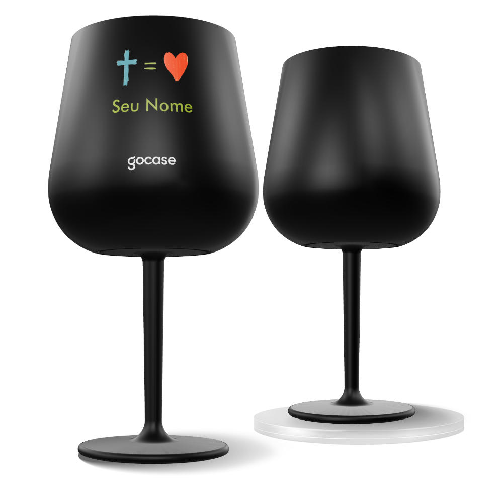 Taça Térmica Drink + Ebook - Jesus é Amor