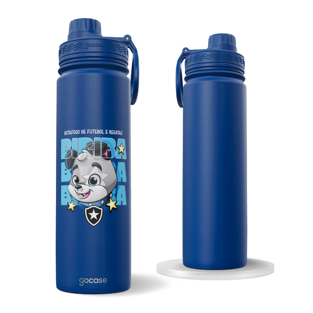 Garrafa Térmica Fresh - Botafogo - Biriba Lettering