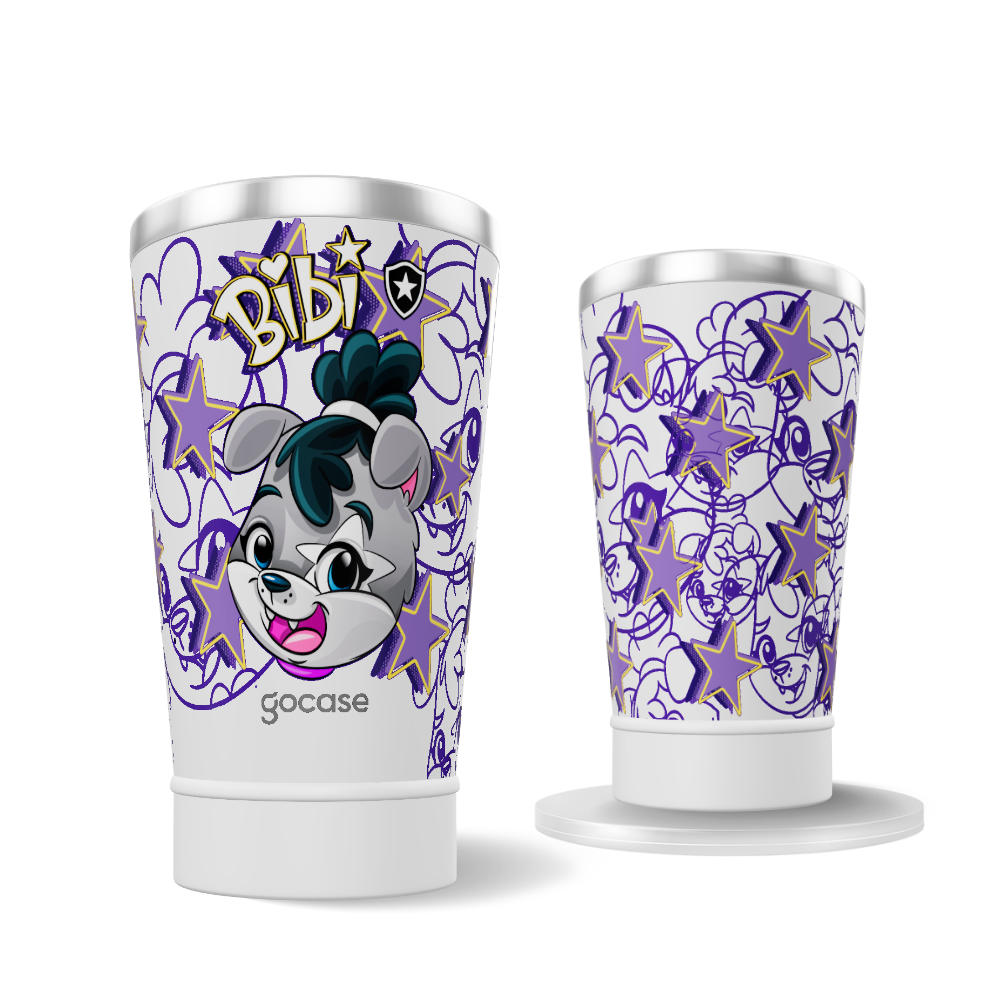 Copo Térmico Cerveja - Botafogo - Bibi