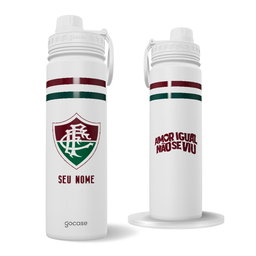Garrafa Térmica Fresh + Ebook - Fluminense - Uniforme 2 2026