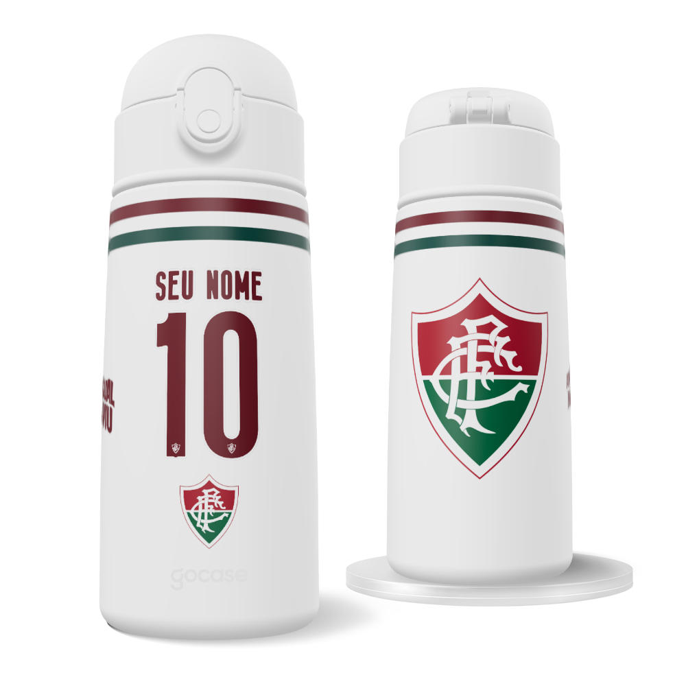 Garrafa Térmica Fun - Fluminense - Uniforme 2 2026 Personalizado