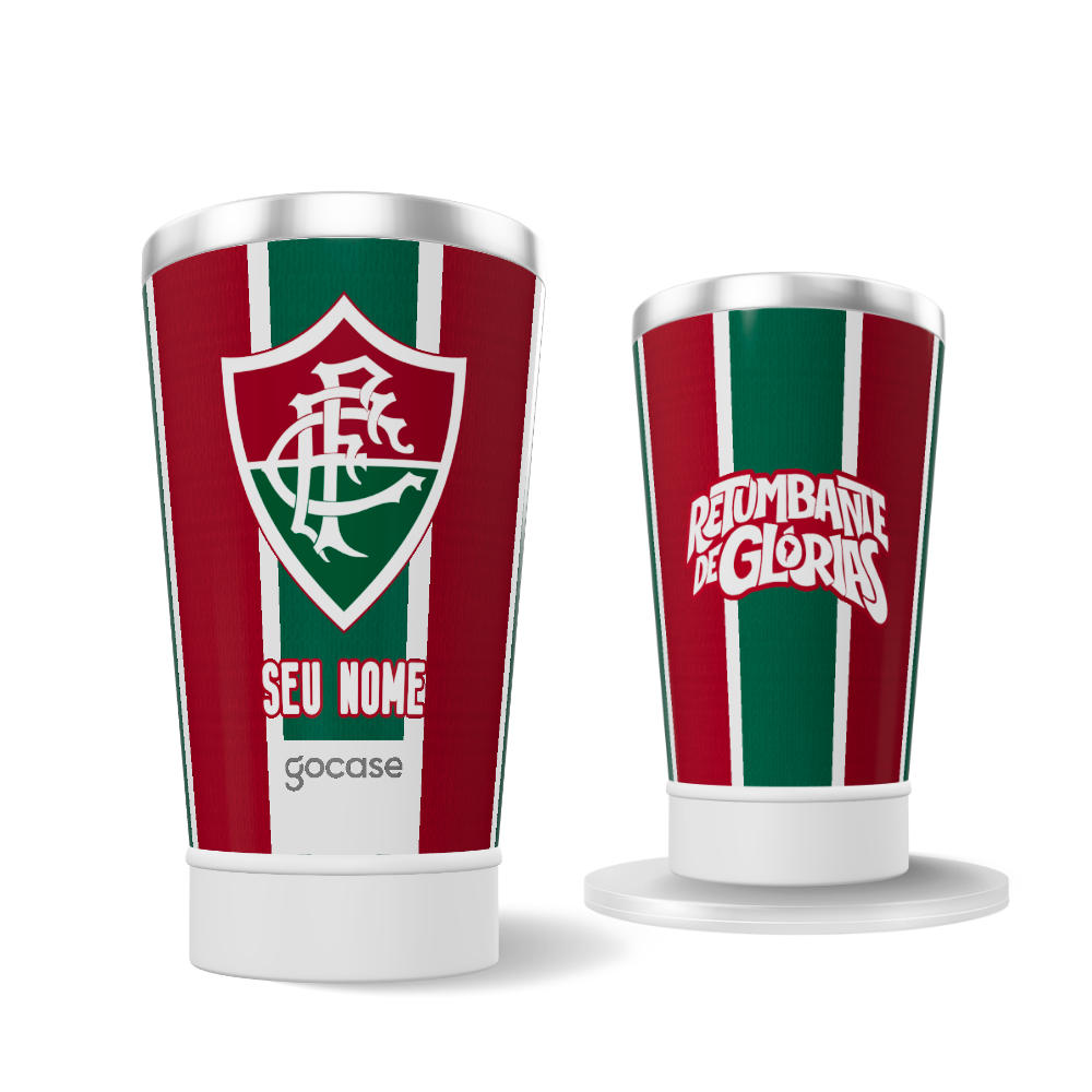 Copo Térmico Cerveja - Fluminense - Uniforme 1 2026
