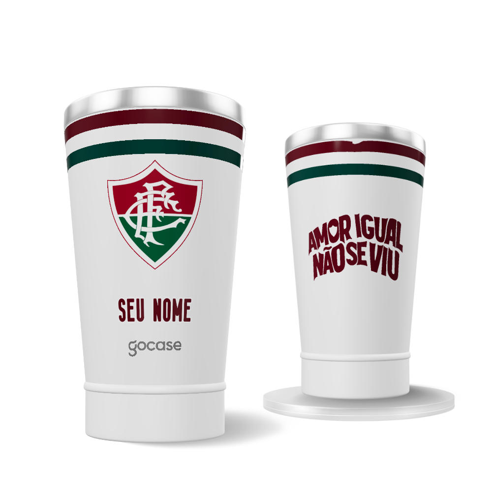 Copo Térmico Cerveja + Ebook - Fluminense - Uniforme 2 2026