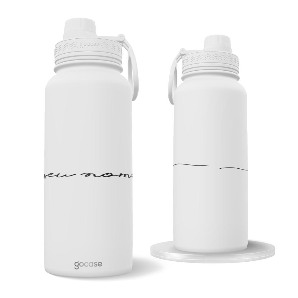 Garrafa Térmica Fresh - Manuscrita Horizontal