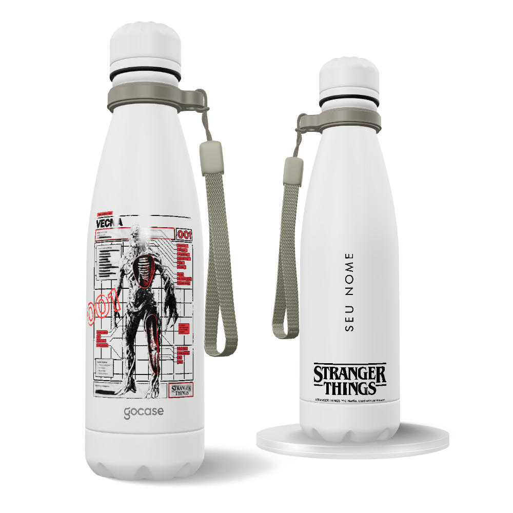 Garrafa Térmica Urban - Stranger Things - Anatomia do Vecna