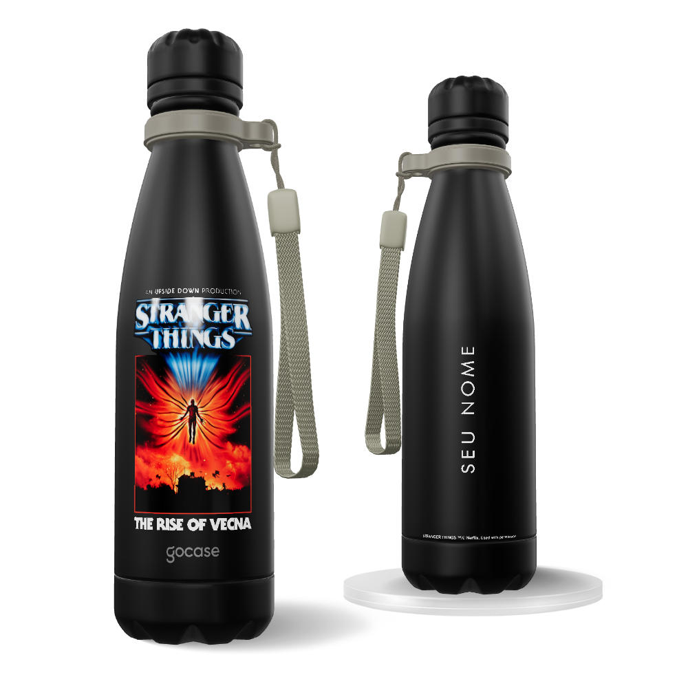 Garrafa Térmica Urban - Stranger Things - The Rise Of Vecna