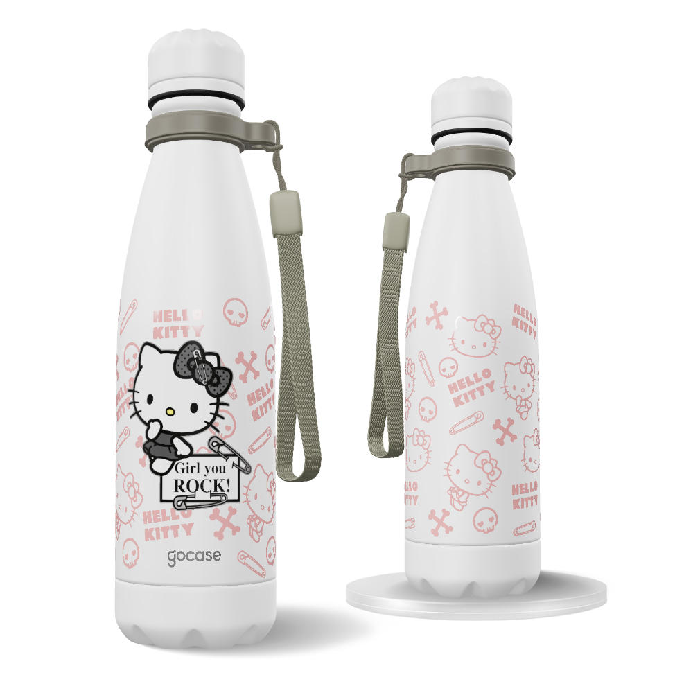 Garrafa Térmica Urban + Ebook - Hello Kitty - PUNK