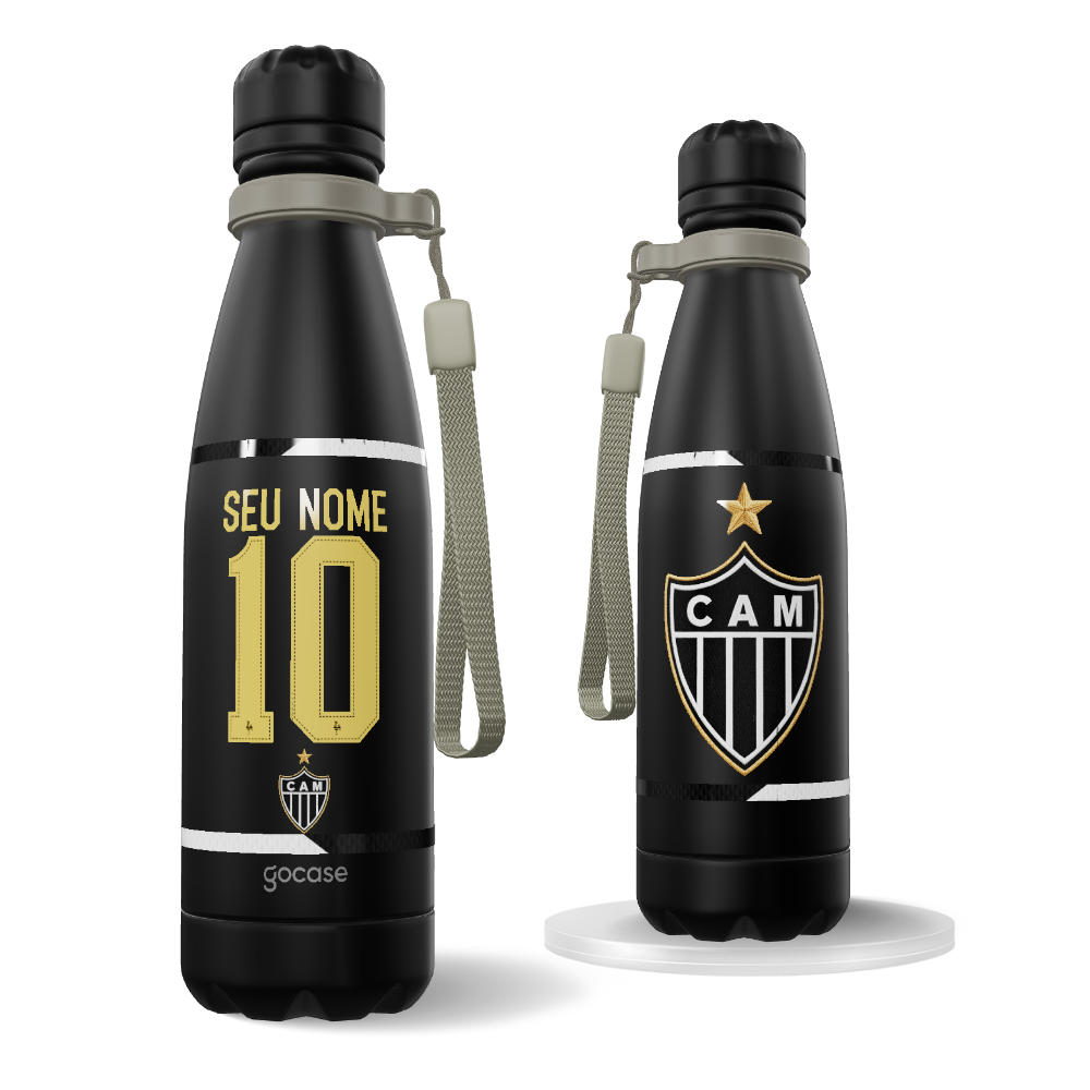 Garrafa Térmica Urban - Atlético Mineiro - Uniforme 1 2026 Personalizado