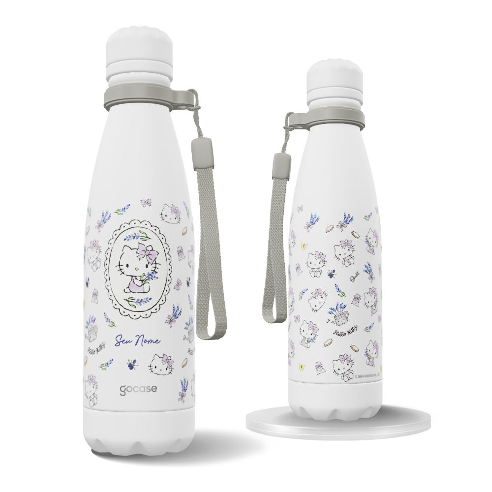 Garrafa Térmica Urban + Ebook - Hello Kitty - Lilac Dream