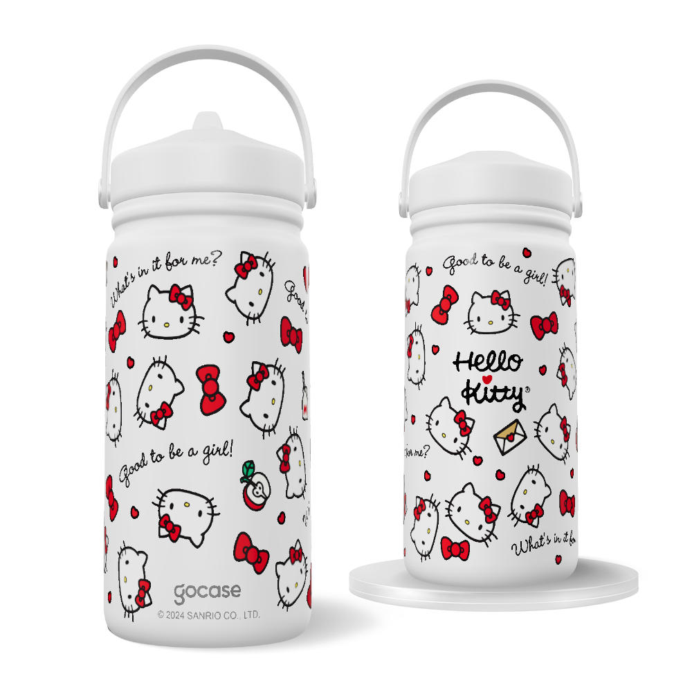 Garrafa Térmica Mini - Hello Kitty - Pattern