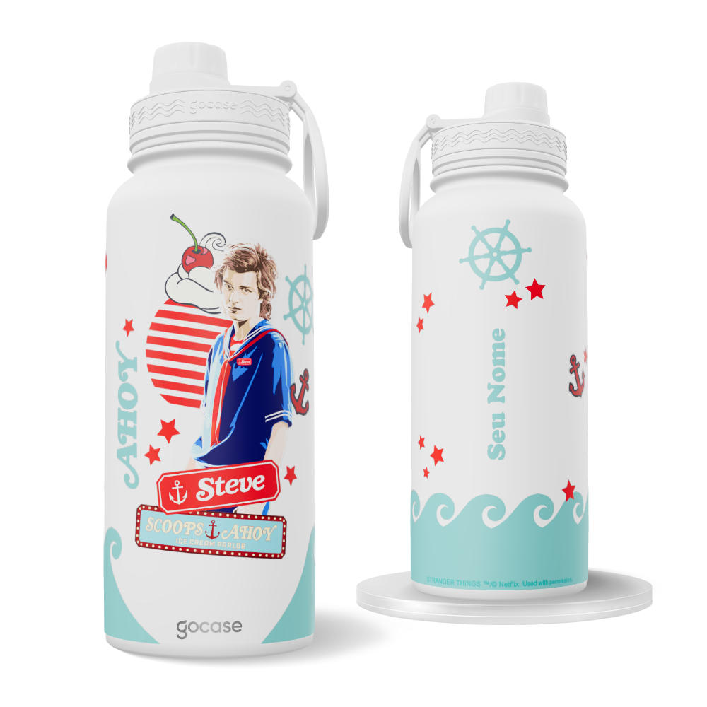 Garrafa Térmica Fresh -  Stranger Things - Scoops Ahoy